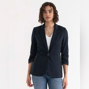 Ricki’s 3/4 Sleeve Women’s Blazer (Black)